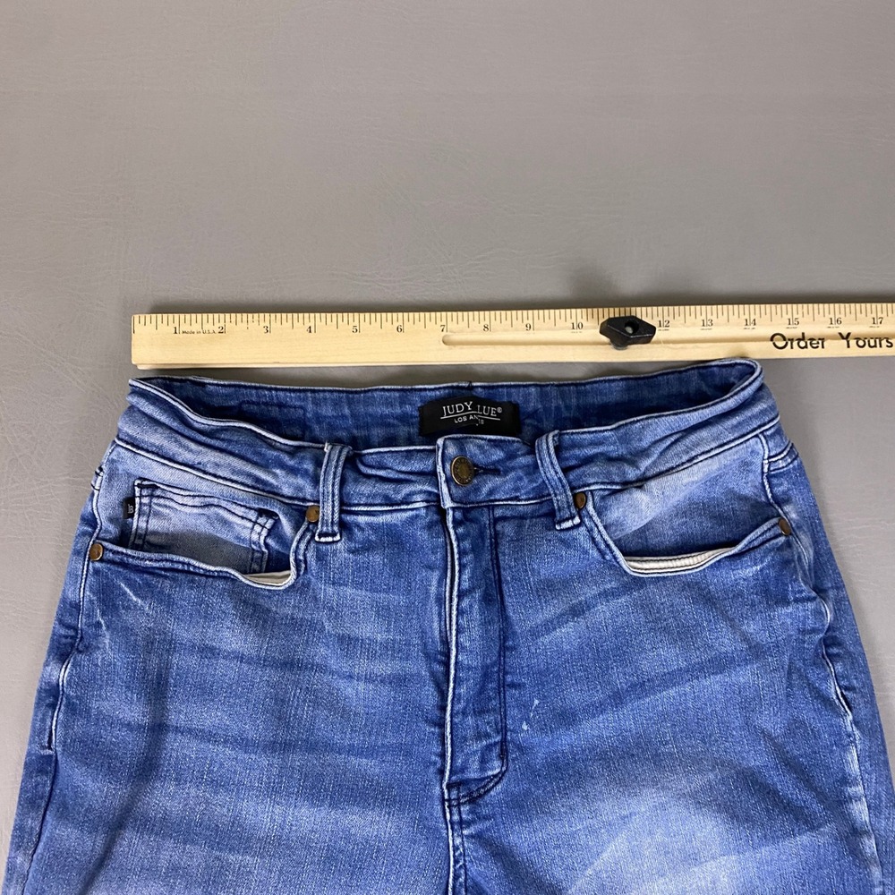 Judy Blue Jeans Women's Plus Size 16W Womens High Rise Skinny Medium Wash Blue * - Picture 4 of 15